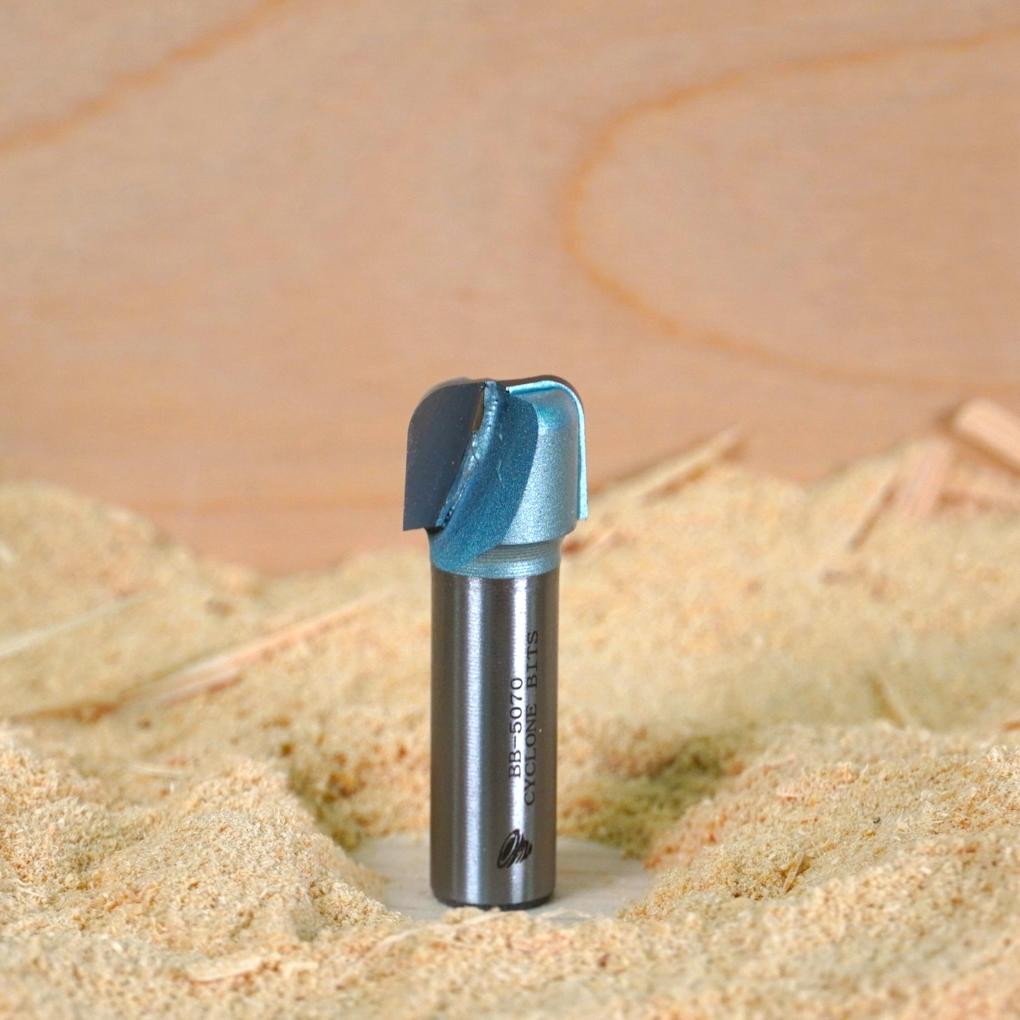 BB-5075 3/4-inch bowl bit dimensions: 3-inch overall length, 1-inch cutting length, and 1/2-inch shank