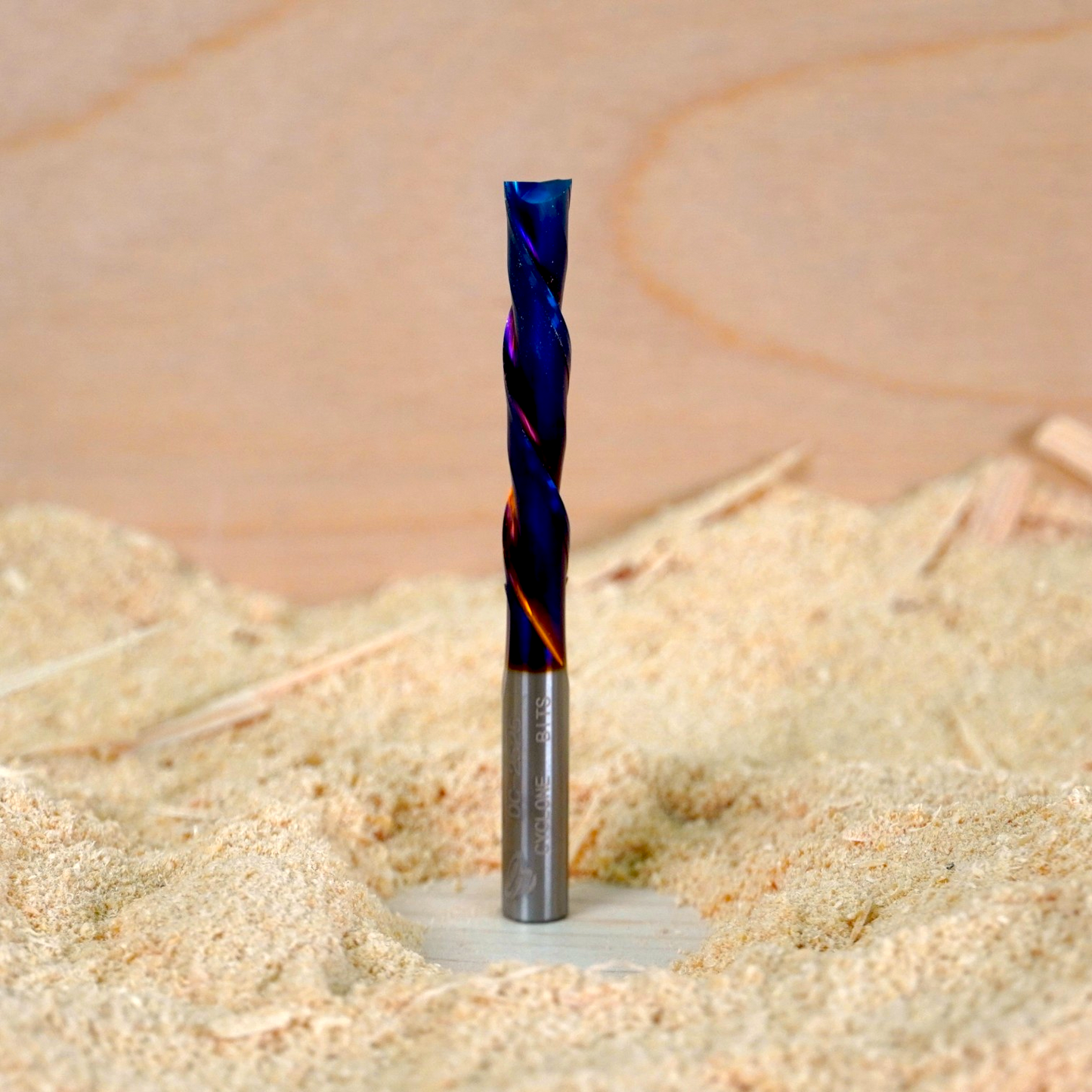 DC-2525 1/4" Down-Cut End Mill